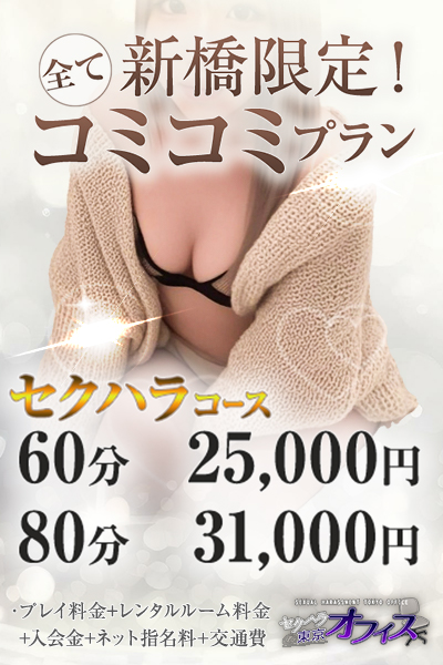 ✨🌟新橋限定！🌟✨ 🎉全てコミコミプラン♪